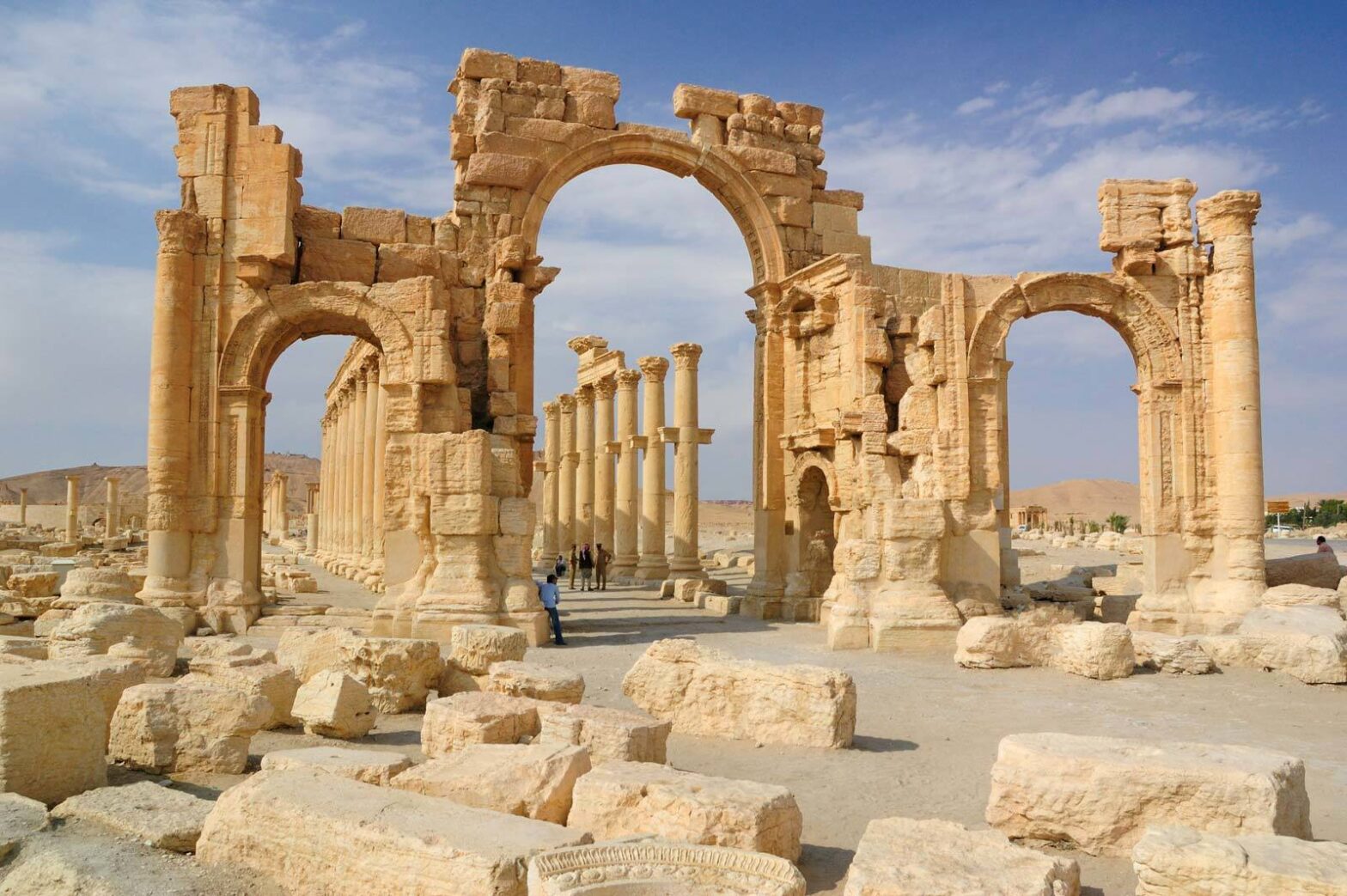 famous landmarks in Syria
