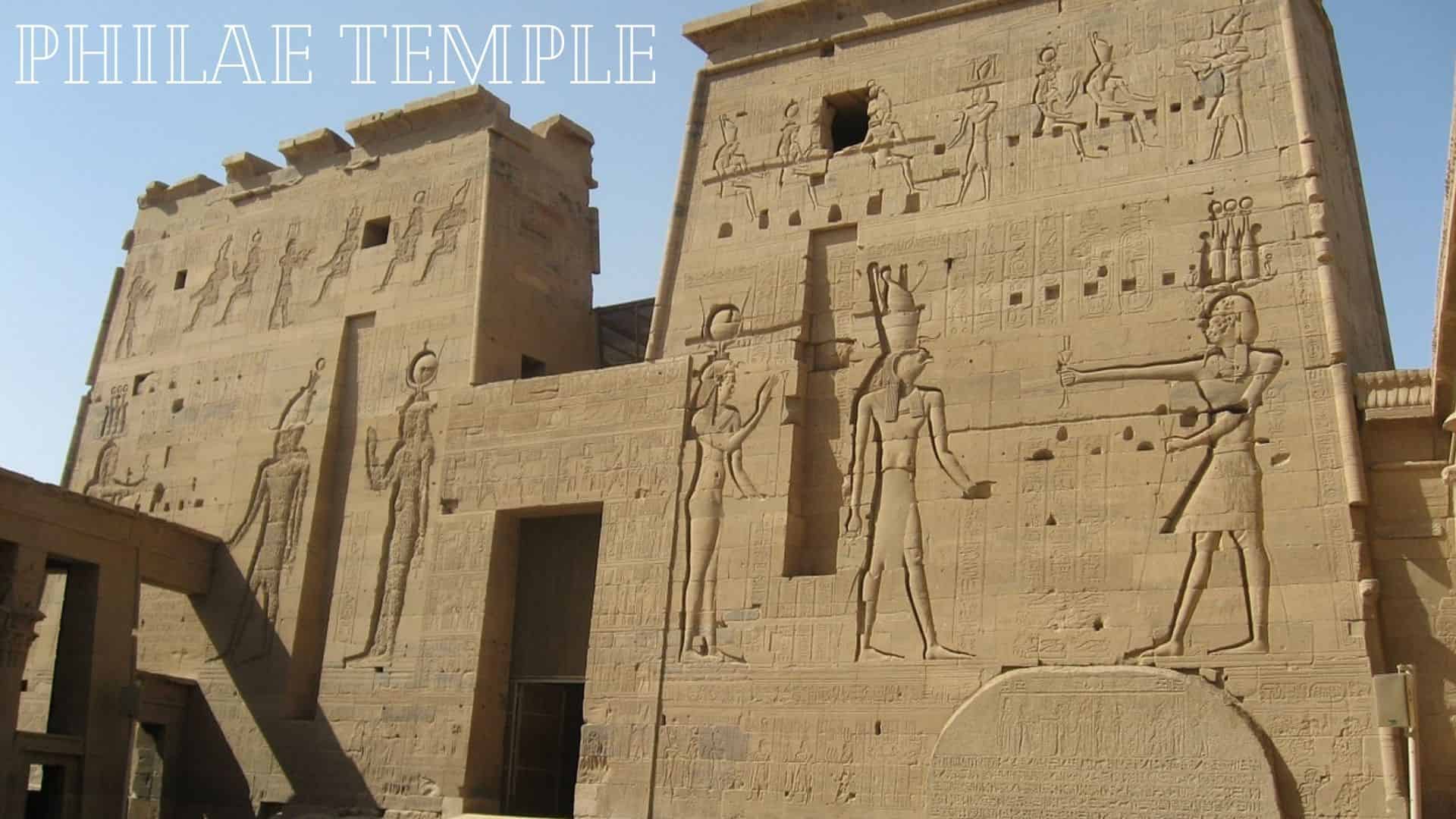 Philae temple in Aswan