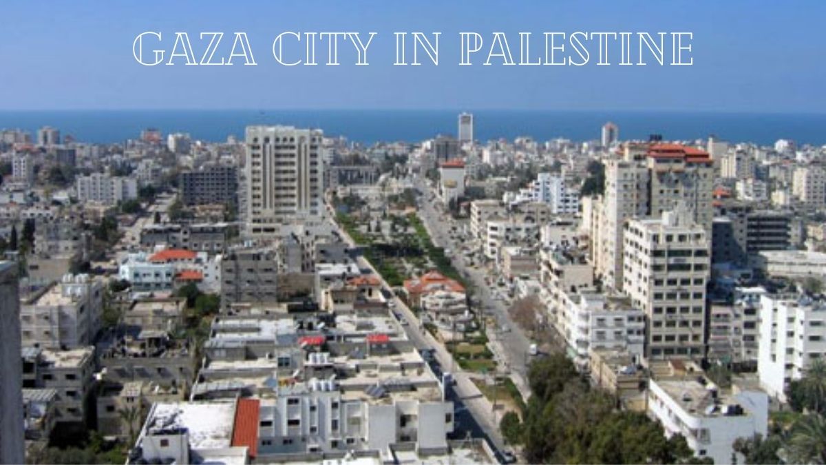 Gaza City in Palestine