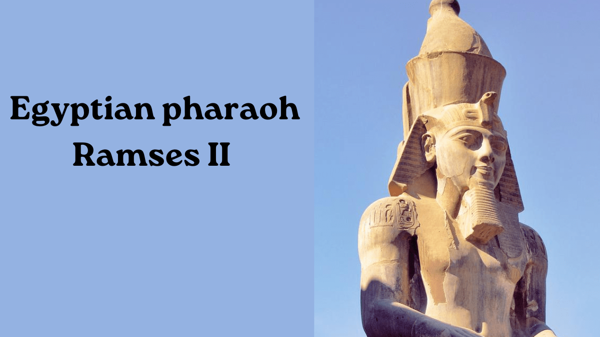 Egyptian pharaoh Ramses II