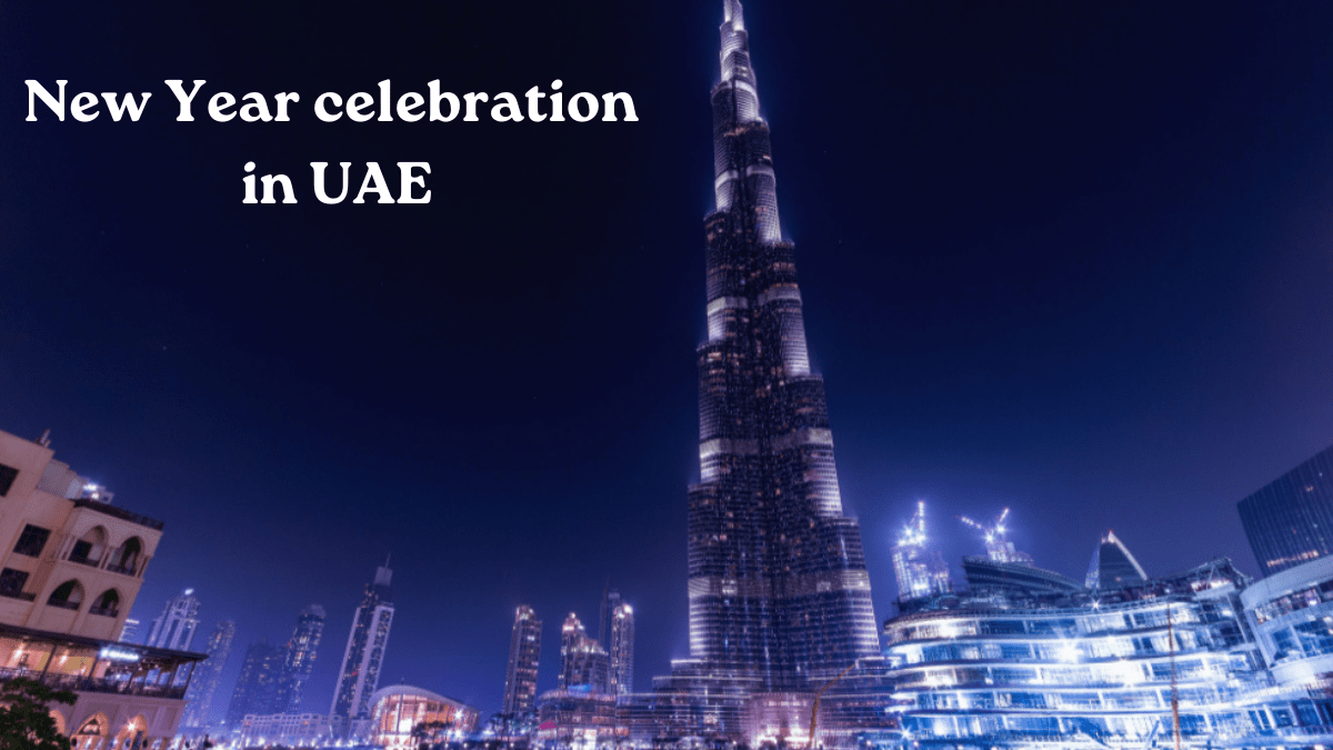 New Year celebration in UAE