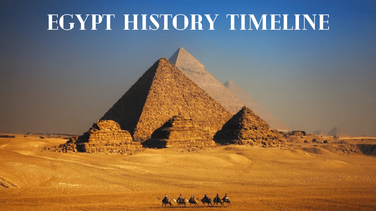Egypt history timeline