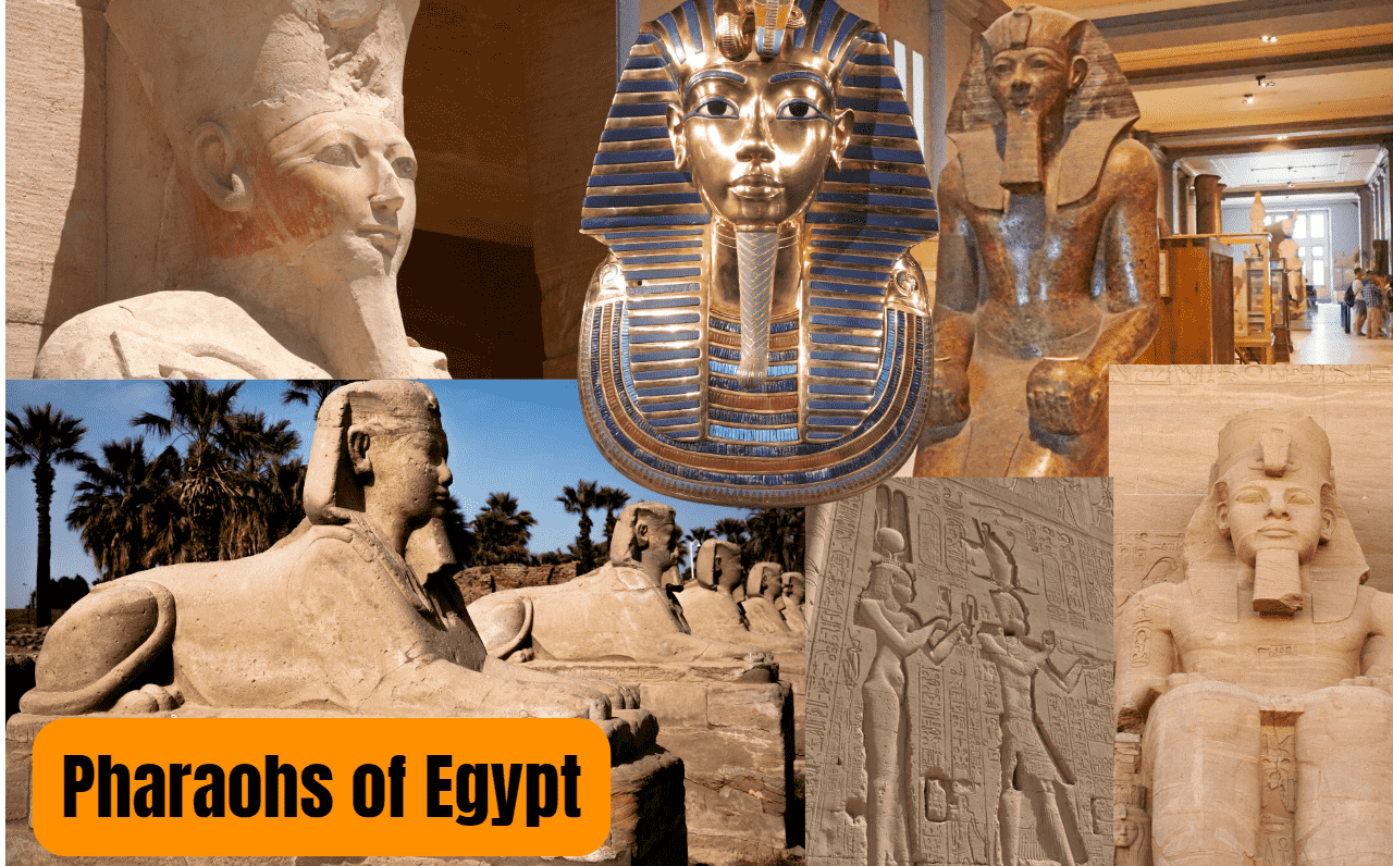 Pharaohs of Egypt-min